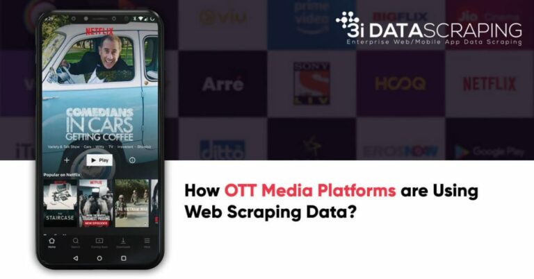 How OTT Media Platforms are Using Web Scraping Data