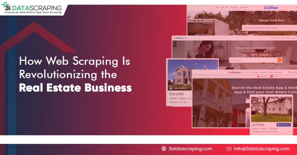 How Web Scraping is Revolutionizing The Real Estate Business