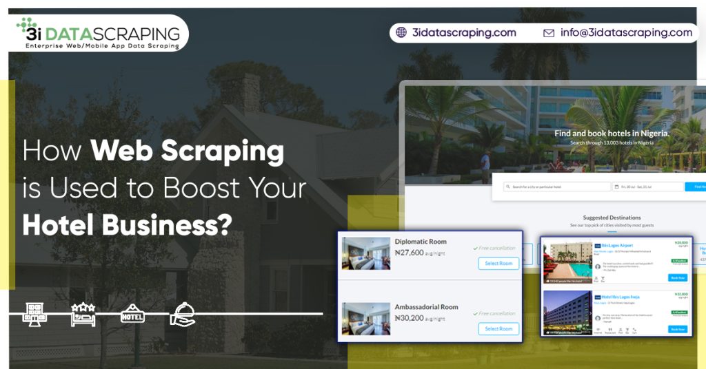 How Web Scraping is Used to Boost Your Hotel Business