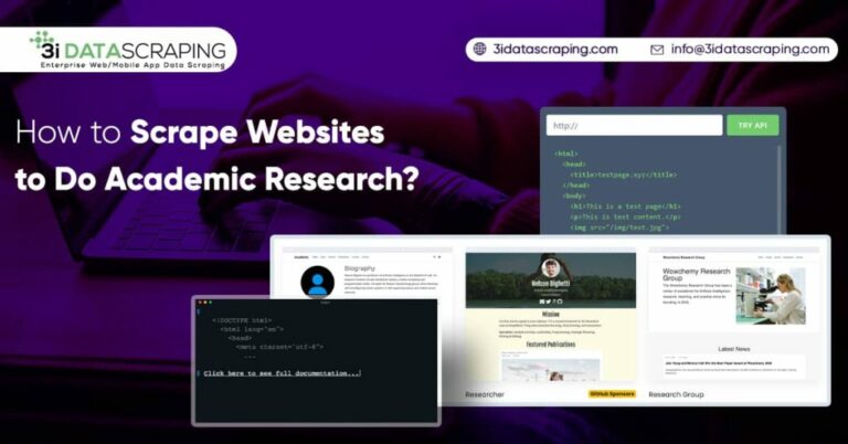 How to Scrape Websites to Do Academic Research